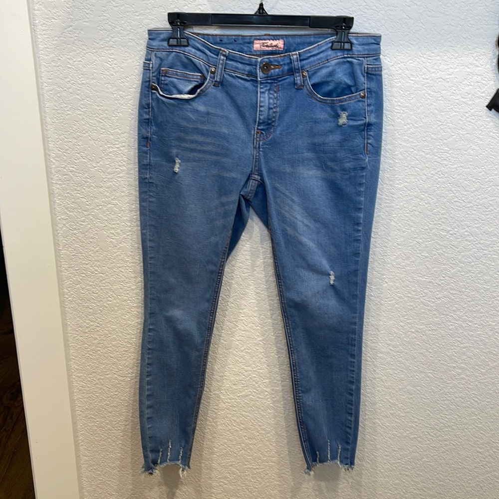 True Luck Skinny Ankle Jeans -7/8